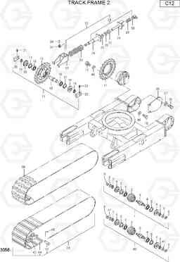 3056 TRACK FRAME 2 R16-7, Hyundai