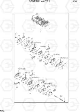 6092 CONTROL VALVE 1 R16-7, Hyundai