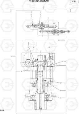 6118 TURNING MOTOR R16-7, Hyundai