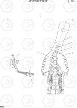 6120 JOYSTICK VALVE R16-7, Hyundai