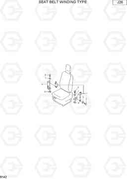 9142 SEAT BELT WINDING TYPE R16-7, Hyundai
