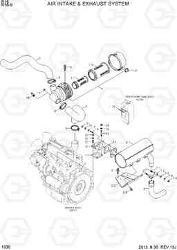 1030 AIR INTAKE & EXHAUST SYSTEM R16-9, Hyundai