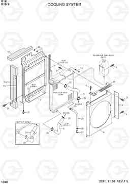 1040 COOLING SYSTEM R16-9, Hyundai