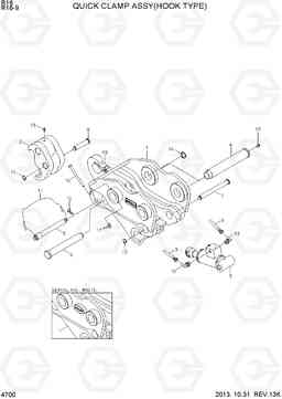 4700 QUICK CLAMP ASSY(HOOK TYPE) R16-9, Hyundai