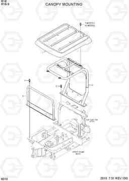 6010 CANOPY MOUNTING R16-9, Hyundai