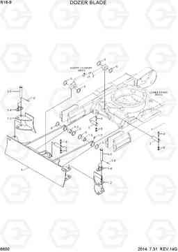 6600 DOZER BLADE R16-9, Hyundai