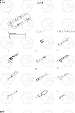 8010 TOOLS R16-9, Hyundai