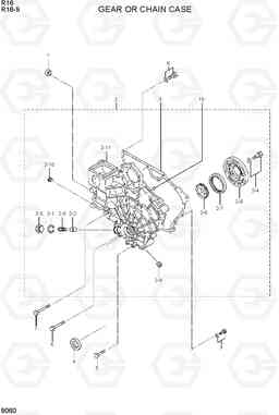 9060 GEAR OR CHAIN CASE R16-9, Hyundai