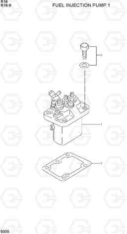 9300 FUEL INJECTION PUMP 1 R16-9, Hyundai