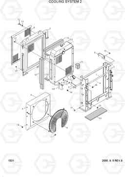 1031 COOLING SYSTEM 2 R160LC-3, Hyundai