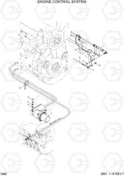 1060 ENGINE CONTROL SYSTEM R160LC-3, Hyundai