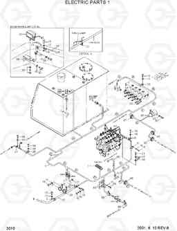 3010 ELECTRIC PARTS 1 R160LC-3, Hyundai