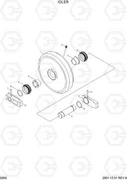 5050 IDLER R160LC-3, Hyundai