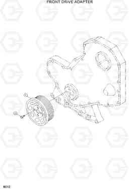 8010 FRONT DRIVE ADAPTER R160LC-3, Hyundai