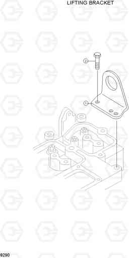 8290 LIFTING BRACKET R160LC-3, Hyundai