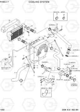 1050 COOLING SYSTEM R160LC-7, Hyundai