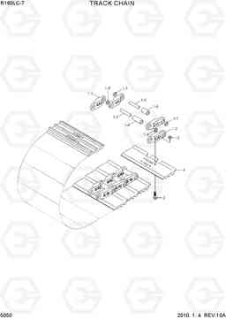 5050 TRACK CHAIN R160LC-7, Hyundai
