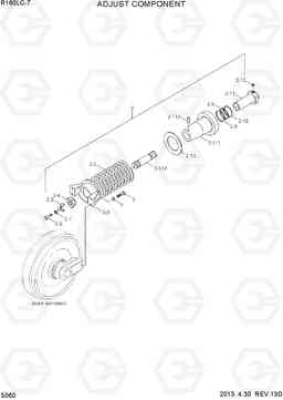 5060 ADJUST COMPONENT R160LC-7, Hyundai