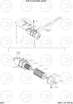 6220 AIR CLEANER ASSY R160LC-7, Hyundai