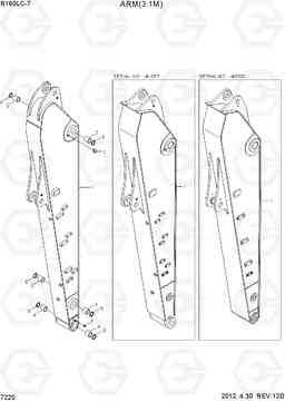 7220 ARM(3.1M) R160LC-7, Hyundai