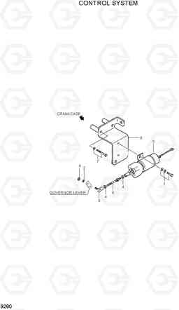 9280 CONTROL SYSTEM R160LC-7, Hyundai