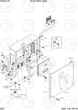 2050 ELECTRIC BOX R160LC-7A, Hyundai