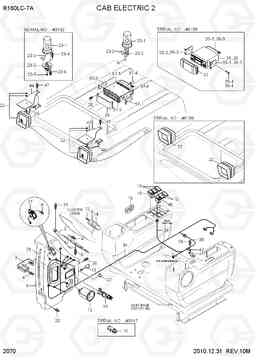 2070 CAB ELECTRIC 2 R160LC-7A, Hyundai
