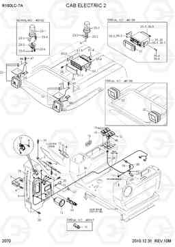 2070 CAB ELECTRIC 2 R160LC-7A, Hyundai