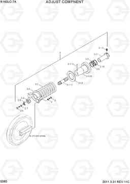 5060 ADJUST COMPONENT R160LC-7A, Hyundai