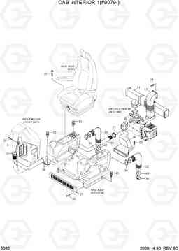 6082 CAB INTERIOR 1(#0079-) R160LC-7A, Hyundai