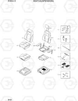 6152 SEAT(SUSPENSION) R160LC-9, Hyundai