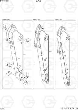 7200 ARM R160LC-9, Hyundai