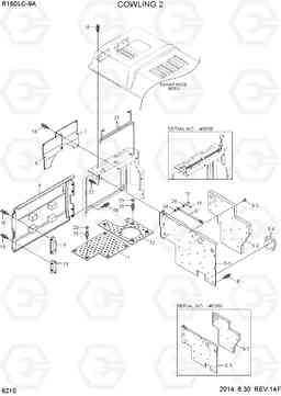 6210 COWLING 2 R160LC-9A, Hyundai