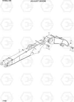 7150 ADJUST BOOM R160LC-9A, Hyundai