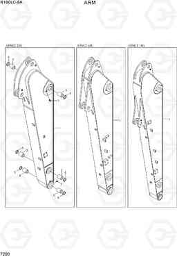 7200 ARM R160LC-9A, Hyundai