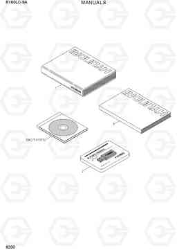 8200 MANUALS R160LC-9A, Hyundai