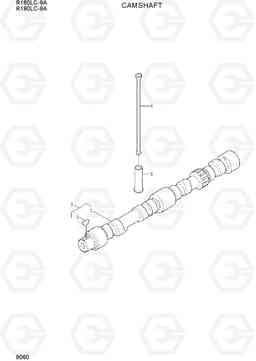 9060 CAMSHAFT R160LC-9A, Hyundai