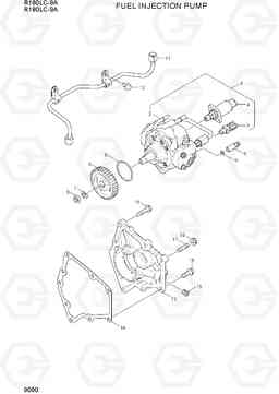 9090 FUEL INJECTION PUMP R160LC-9A, Hyundai