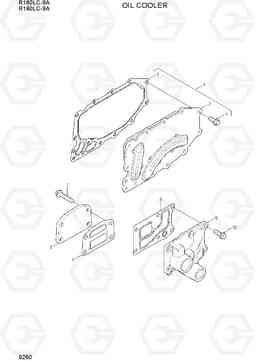 9260 OIL COOLER R160LC-9A, Hyundai