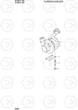 9380 TURBOCHARGER R160LC-9A, Hyundai