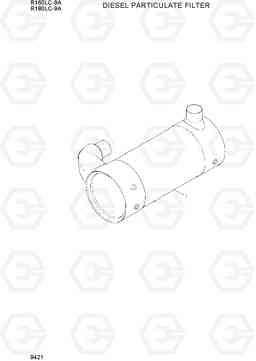 9421 DIESEL PARTICULATE FILTER R160LC-9A, Hyundai