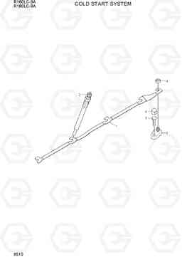 9510 COLD START SYSTEM R160LC-9A, Hyundai