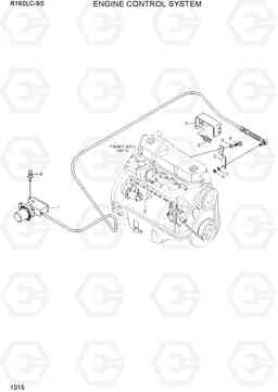 1015 ENGINE CONTROL SYSTEM R160LC-9S, Hyundai