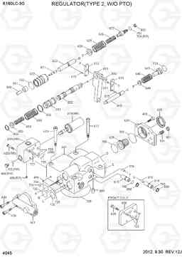 4045 REGULATOR(TYPE 2, W/O PTO) R160LC-9S, Hyundai