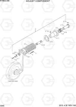 5040 ADJUST COMPONENT R160LC-9S, Hyundai