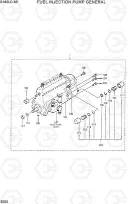 9200 FUEL INJECTION PUMP GENERAL R160LC-9S, Hyundai