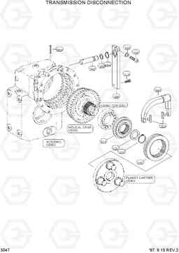 3047 TRANSMISSION DISCONNECTION R170W-3, Hyundai