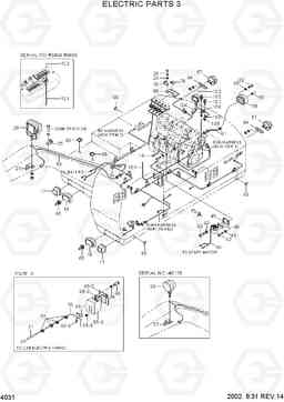 4031 ELECTRIC PARTS 3 R170W-3, Hyundai