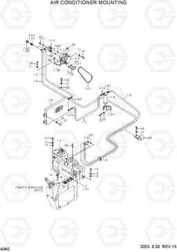 4060 AIR CONDITIONER MOUNTING R170W-3, Hyundai