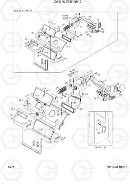 5071 CAB INTERIOR 2 R170W-3, Hyundai